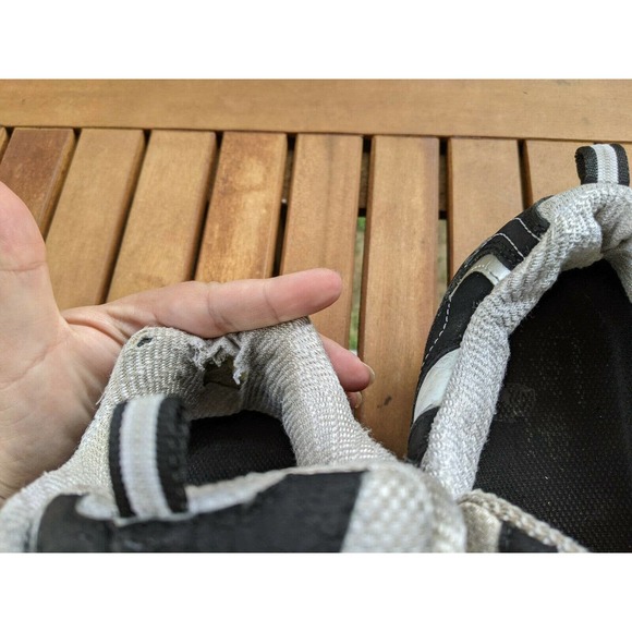 Skechers Shape-ups Black White Toning Walking Sneakers Shoes W11 M9.5 - Picture 6 of 12